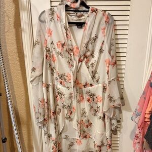 Floral Sheer Dress